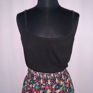 Summer floral mini dress